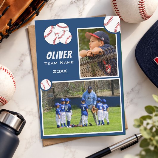 Honkbal 2 Foto Memory Mate Kaart