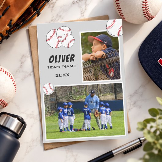 Honkbal 2 Foto Memory Mate Kaart
