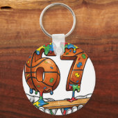 Honkbal 67 Puzzel Drip Six Seven Meme Jongens Auti Sleutelhanger (Voorkant)