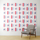 Honkbal 9e Verjaardag Jongens | Step Repeat Achter Wandkleed (In Situ (horizontaal))