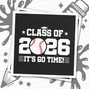 Honkbal afstudeerklas 2026 Het is Tijd Servet