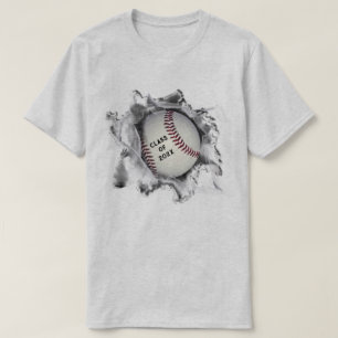 Honkbal Afstuderen Gift T-shirt