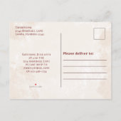  honkbal All Star Simple Birthday Party Uitnodiging Briefkaart (Achterkant)