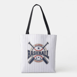 Honkbal All Star Team Sport Verjaardagsfeest Tote Bag