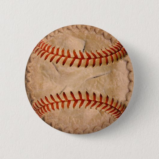 Honkbal Appeltaart Ronde Button 5,7 Cm (Voorkant)