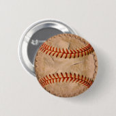 Honkbal Appeltaart Ronde Button 5,7 Cm (Voorkant /achterkant)