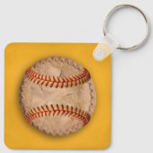 Honkbal Appeltaart Sleutelhanger (Achterkant)