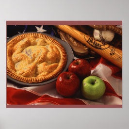 HONKBAL APPLE PIE ART POSTER