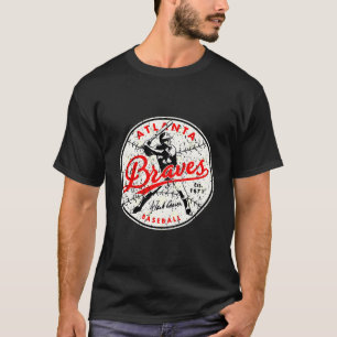 Honkbal Atlanta Bravesss Vintage T-shirt