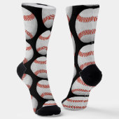 Honkbal Atletische Sokken (Gebogen)