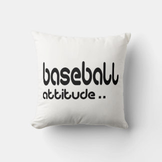 Honkbal Attitude Kussen