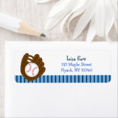 Honkbal Baby Boy Adresetiketten Etiket (Insitu)