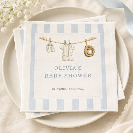 Honkbal Baby Shower Feest Servet