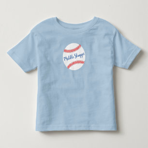 Honkbal Baby Shower Kleine Slagman Kinder Shirts