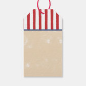 Honkbal Baby shower of verjaardagscadeau Label, Cl Cadeaulabel (Achterkant)