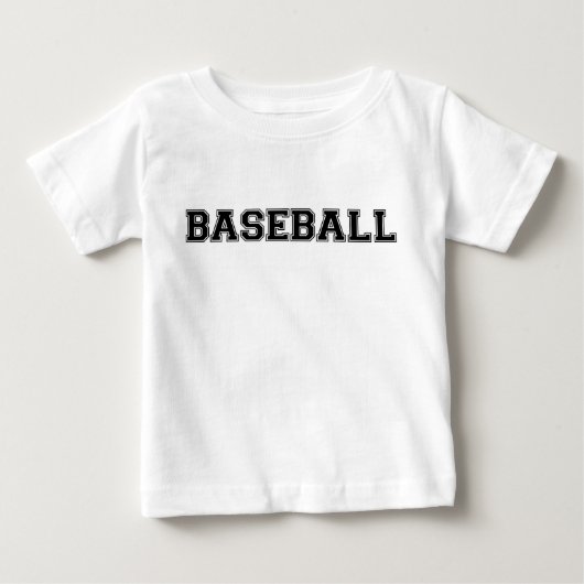 Honkbal baby t-shirt (Voorkant)