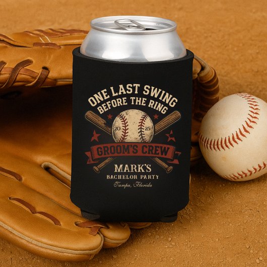 Honkbal Bachelorparty Laatste Swing Blikjeskoeler