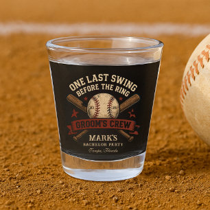 Honkbal Bachelorparty Laatste Swing Shot Glas