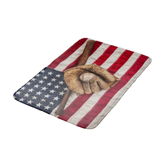  honkbal badmat (Gekanteld)