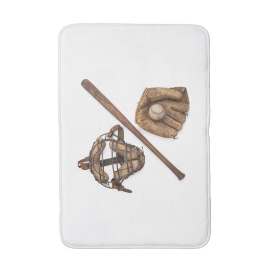  honkbal badmat (Voorkant Verticaal)