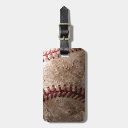 Honkbal Bagagelabel (Voorkant verticaal)