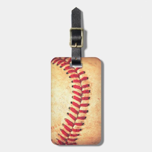  honkbal bagagelabel (Voorkant verticaal)