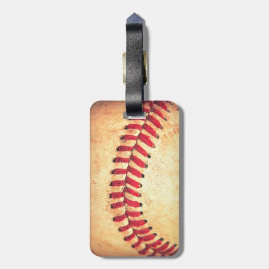  honkbal bagagelabel (Achterkant verticaal)