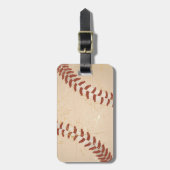 honkbal  bagagelabel (Voorkant verticaal)