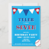 Honkbal bal Sport Kids Verjaardag Kaart (Voorkant)