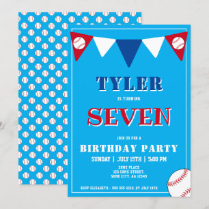 Honkbal bal Sport Kids Verjaardag Kaart