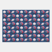 Honkbal Basketbal Voetbal Inpakpapier Vel (Voorkant 2)