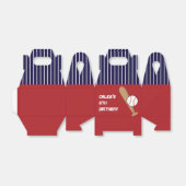 Honkbal & Bat Kids Verjaardagsfeestje Favor Boxes Bedankdoosjes (Uitgevouwen)