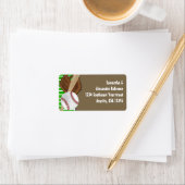 Honkbal Bat Sports Boys Verjaardagsfeest Thema Etiket (Insitu)