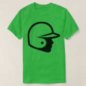Honkbal Batting Helm T-shirt (Design voorkant)