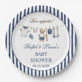 Honkbal Beer Baby Shower Papieren Bordje