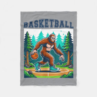 Honkbal Bigfoot speelt honkbal Fleece Deken