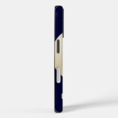 Honkbal, Blauw, Naam, Case-Mate iPhone Case (Achterkant / Rechts)