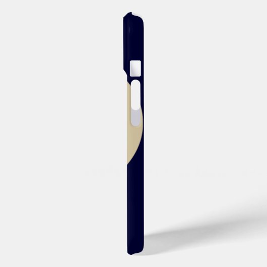 Honkbal, Blauw, Naam Case-Mate iPhone Case (Achterkant / Links)