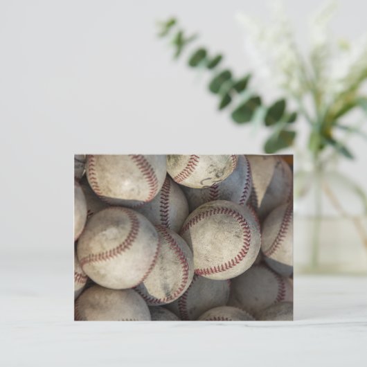 Honkbal Briefkaart (Staand voorkant)