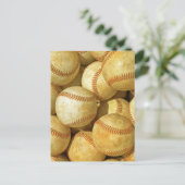 Honkbal Briefkaart (Staand voorkant)