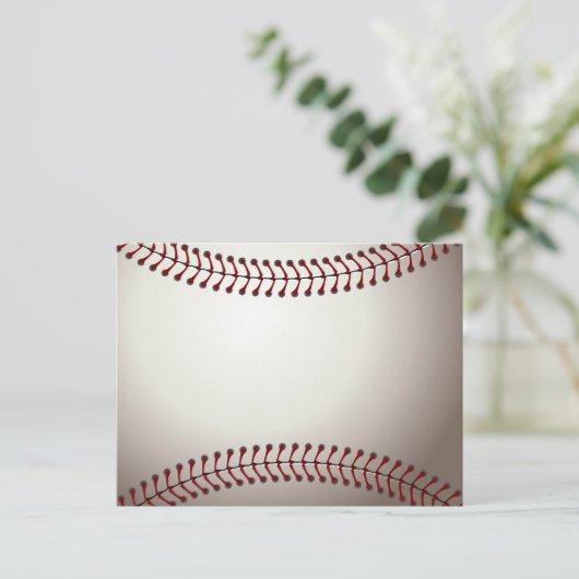 Honkbal Briefkaart (Staand voorkant)