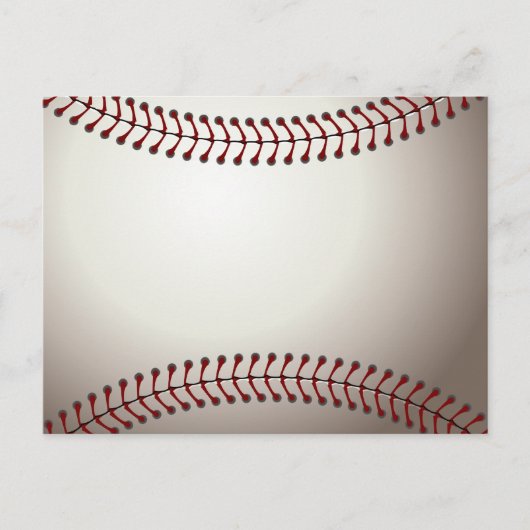 Honkbal Briefkaart (Voorkant)