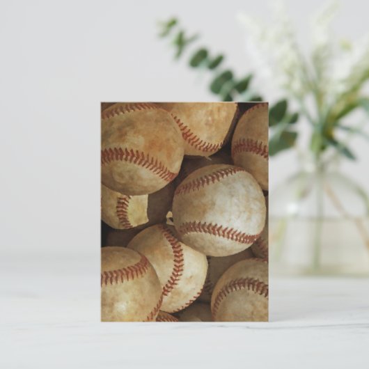 Honkbal Briefkaart (Staand voorkant)