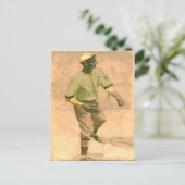 honkbal Briefkaart in koele stijl (Staand voorkant)