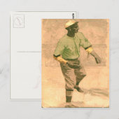 honkbal Briefkaart in koele stijl (Voorkant / Achterkant)