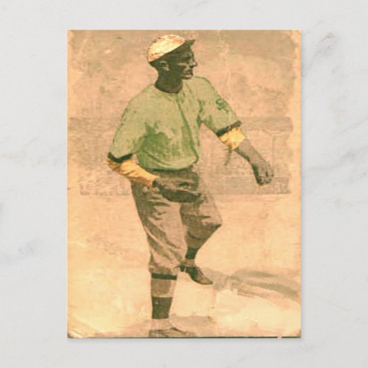 honkbal Briefkaart in koele stijl (Voorkant)