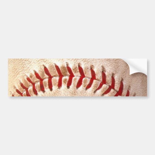 Honkbal Bumpersticker (Voorkant)
