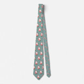 Honkbal cadeau halsband stropdas (Voorkant)