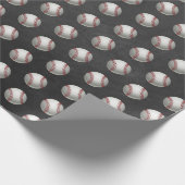 Honkbal Cadeaupapier (Hoek)