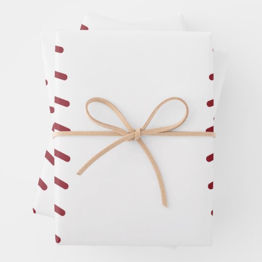 Honkbal cadeaupapier (In situ)